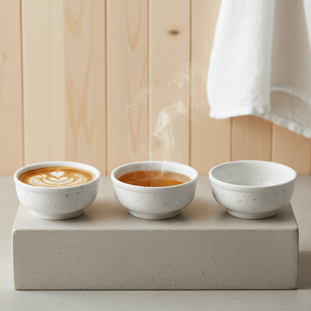 Chisai Small Cup Set (Set van 4) - Wit