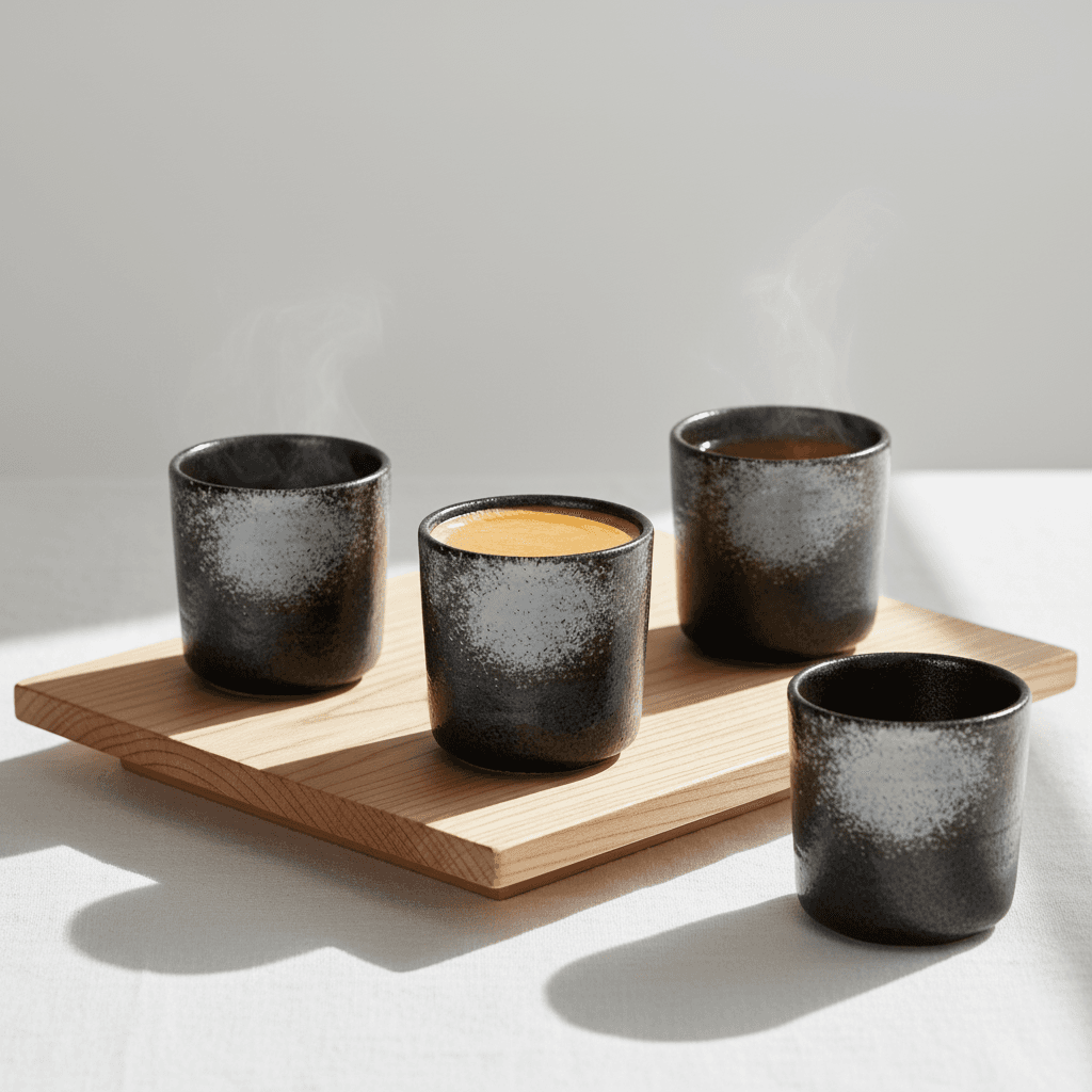 Sumi Inkt Medium Set (Set van 4) - Zwart/Grijs